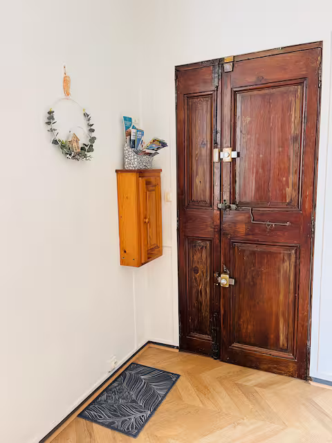 Entrée de l’appartement à Montpellier