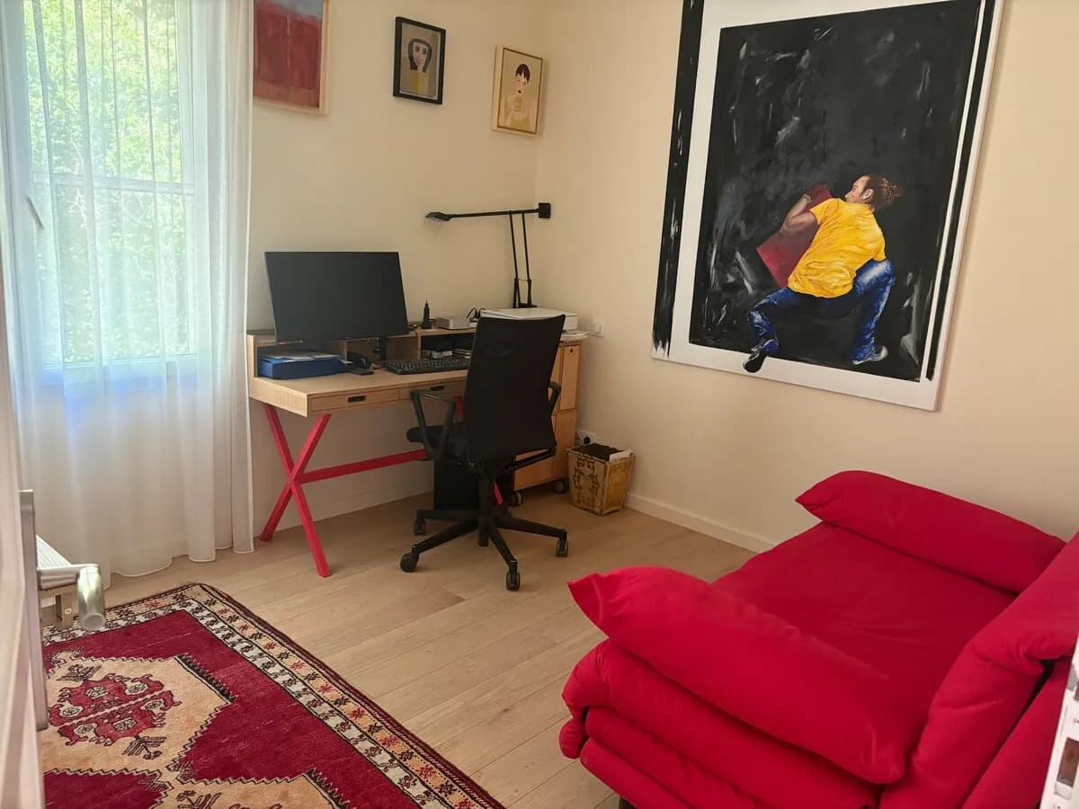 Bureau lumineux de la villa d'exception à Montferrier-sur-Lez